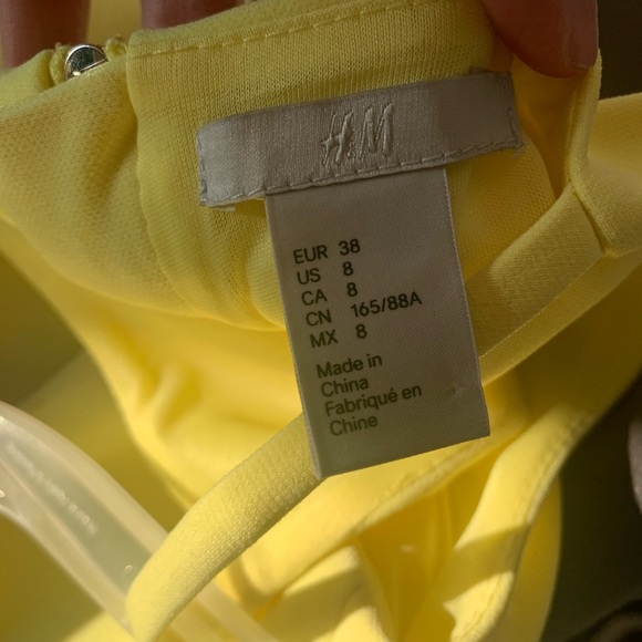 Yellow H&M dress - Picture 3 of 4